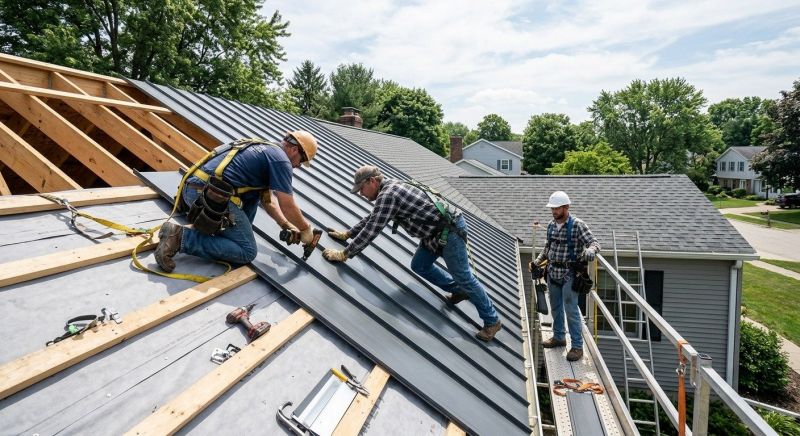 Aluminum Roof Installation in Bedminster, NJ