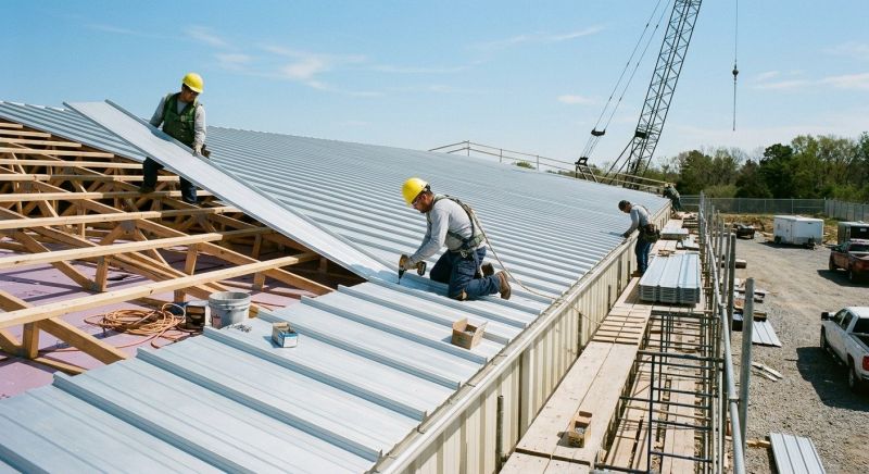 Aluminum Roof Installation in Mercer County, NJ
