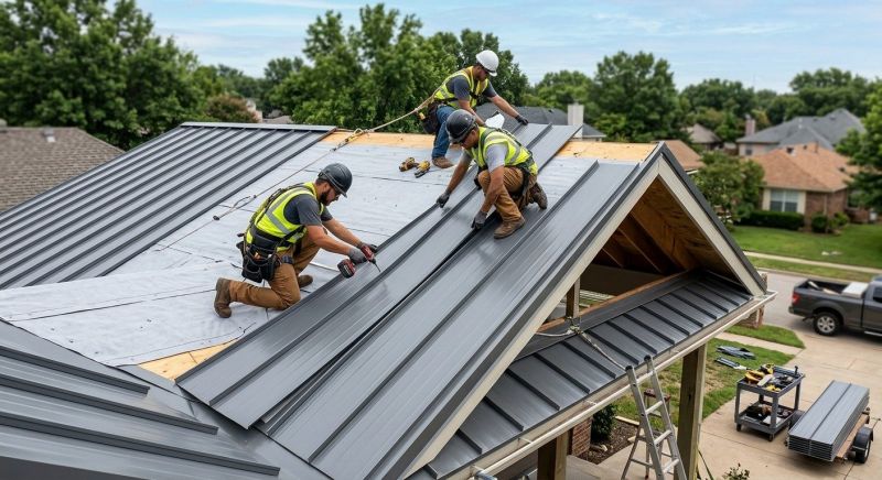 Aluminum Roof Installation in Mercer County, NJ