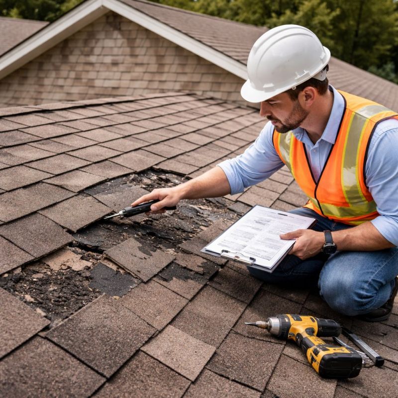 Asphalt Roof Inspection in Trenton, NJ
