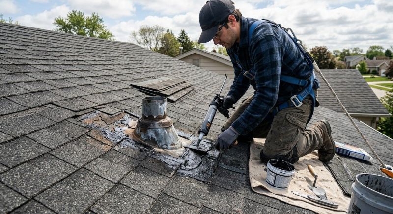 Asphalt Roof Leak Repair in Southampton, PA