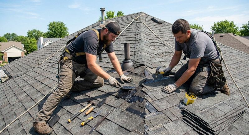 Asphalt Roof Repair in Clinton, NJ