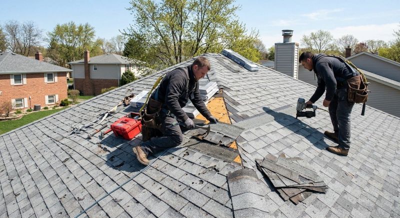 Asphalt Roof Repair in Hunterdon County, NJ