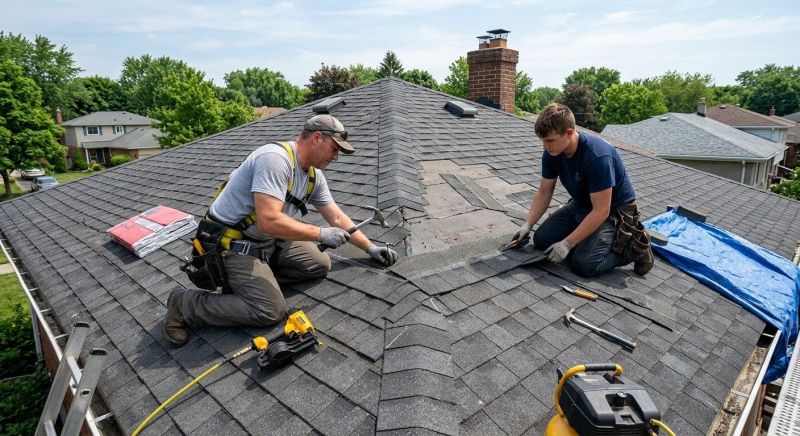 Asphalt Roof Repair in Middlesex, NJ
