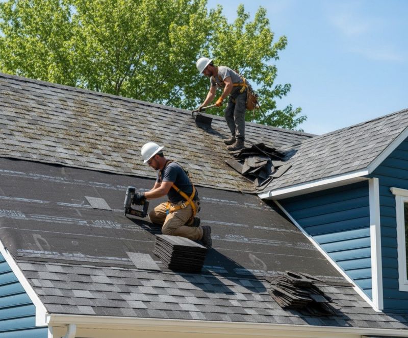 Asphalt Roof Replacement in Newtown, PA