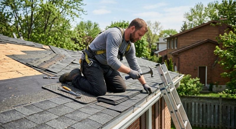Asphalt Shingles Repair in Hunterdon County, NJ