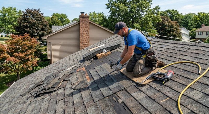 Asphalt Shingles Repair in Pittstown, NJ