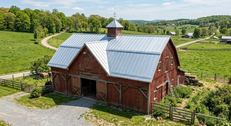 Barn Roof Replacement in Dublin, PA