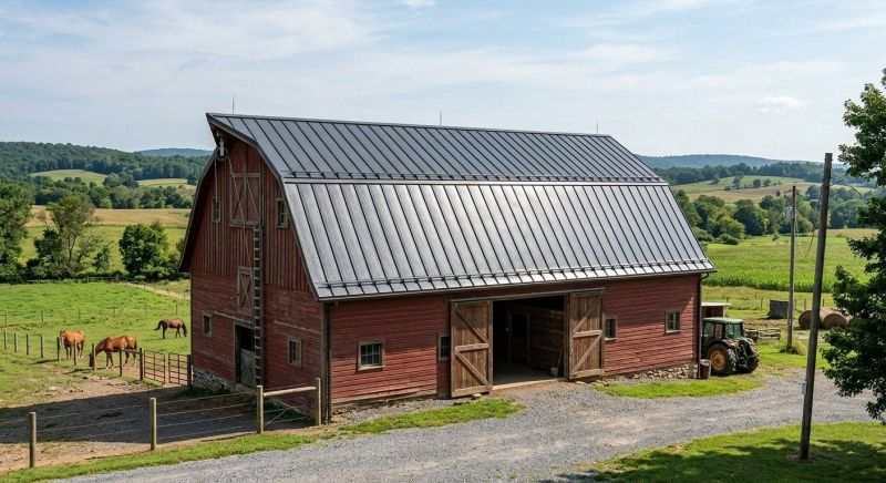 Barn Roof Replacement in Lebanon, NJ