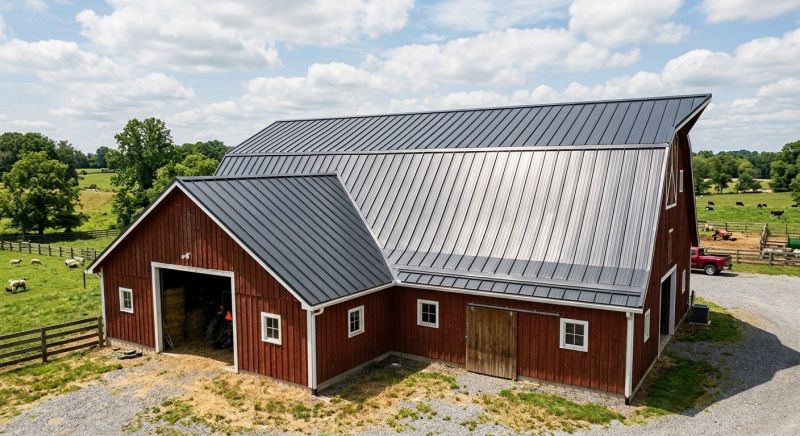 Barn Roof Replacement in Morrisville, PA