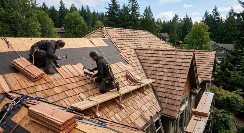 Cedar Roof Installation in Somerville, NJ