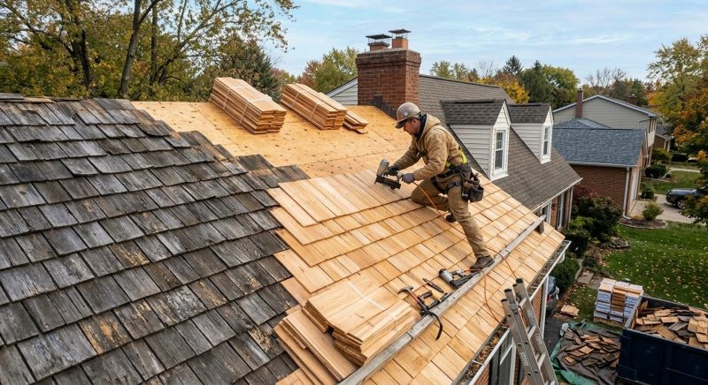 Cedar Roof Replacement in Somerset, NJ