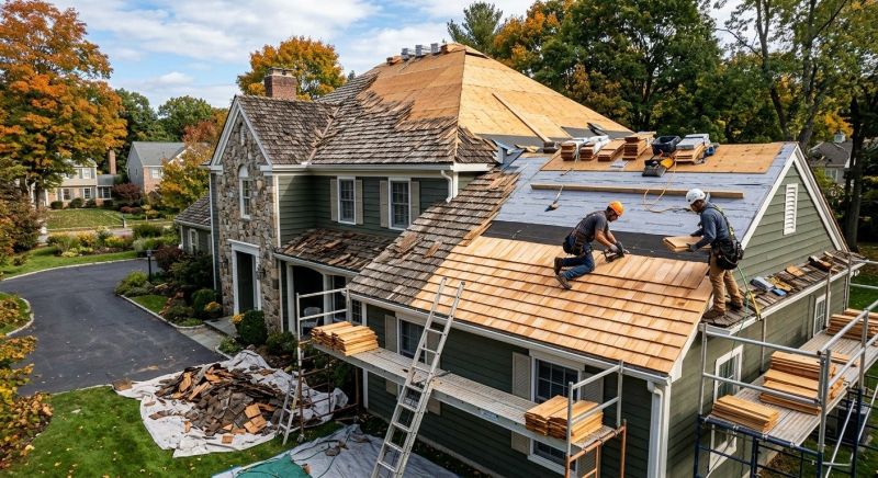Cedar Roof Replacement in Stewartsville, NJ
