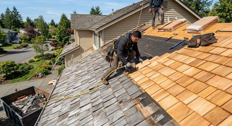 Cedar Roof Replacement in Warren County, NJ