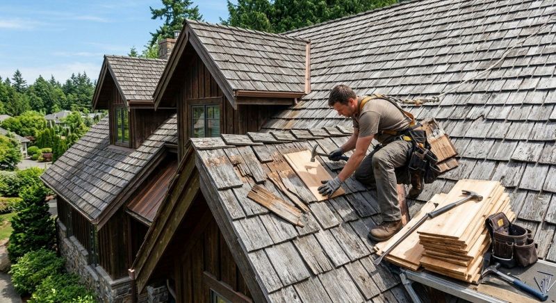 Cedar Shingles Repair in Riegelsville, PA