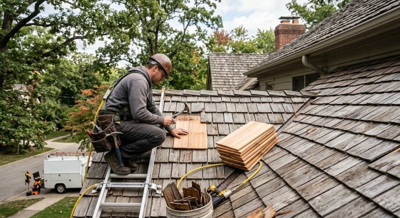 Cedar Shingles Repair in Somerset County, NJ