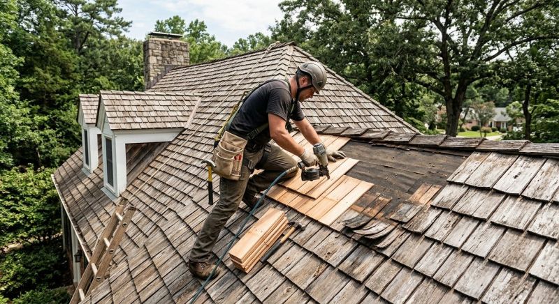 Cedar Shingles Repair in Warrington, PA