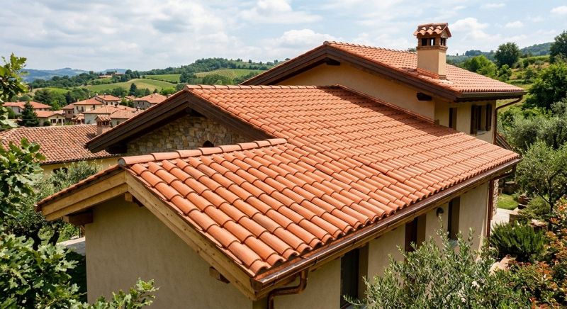 Clay Roof Installation in Mendham, NJ