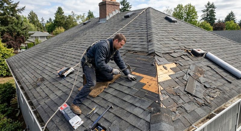 Damaged Roof Repair in Somerset County, NJ