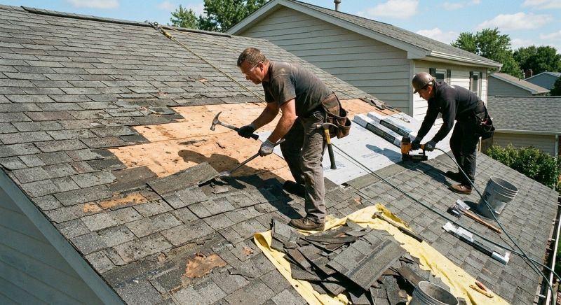 Damaged Roof Repair in Warren County, NJ