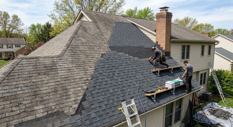 Damaged Roof Replacement in Stockton, NJ