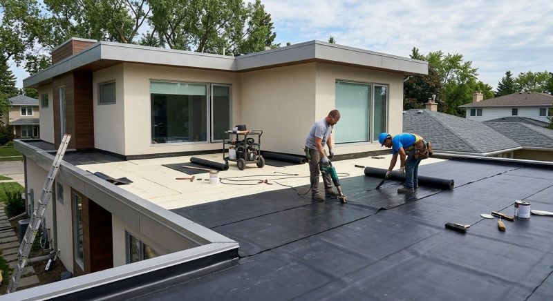 Flat Roof Installation in Annandale, NJ