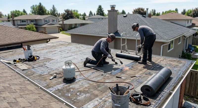Flat Roof Repair in Warren County, NJ