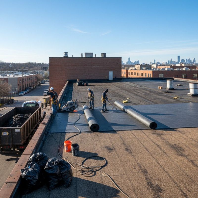 Flat Roof Replacement in South Plainfield, NJ