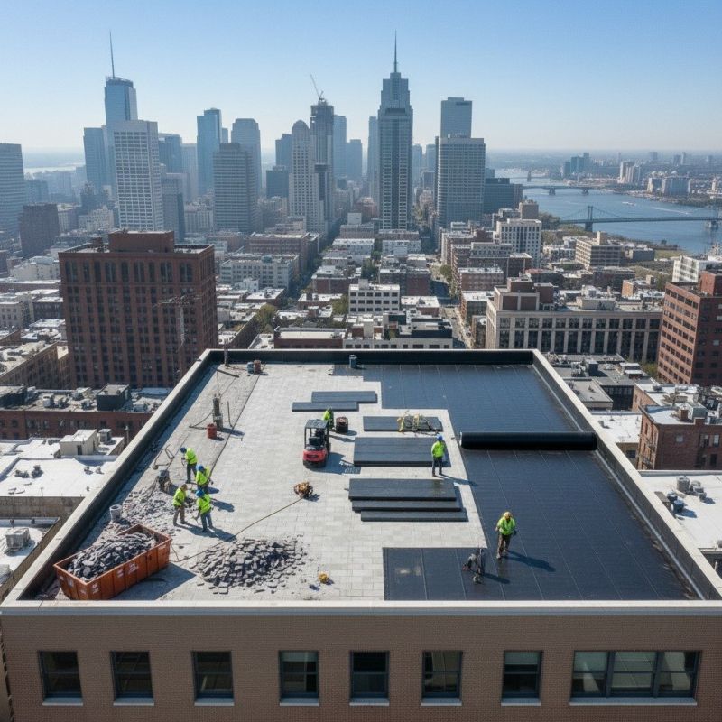 Flat Roof Replacement in South Plainfield, NJ