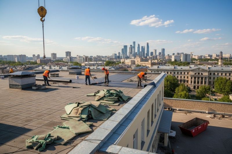 Flat Roof Replacement in Warrington, PA
