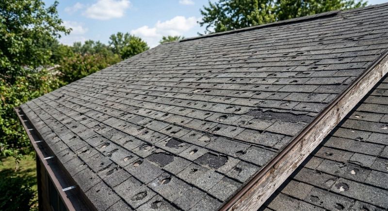 Hail Damage Roof Repair in Hackettstown, NJ