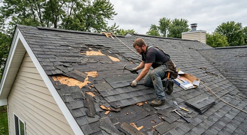 Hail Damage Roof Repair in Hunterdon County, NJ