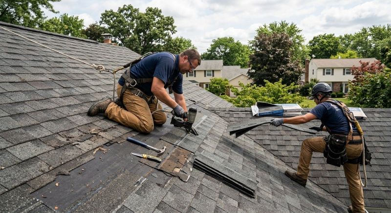 House Roof Repair in Chester, NJ