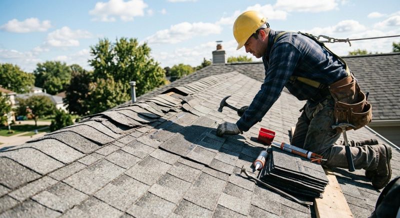 House Roof Repair in Easton, PA