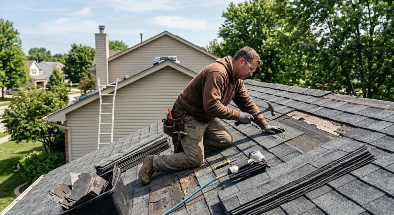 House Roof Repair in Easton, PA