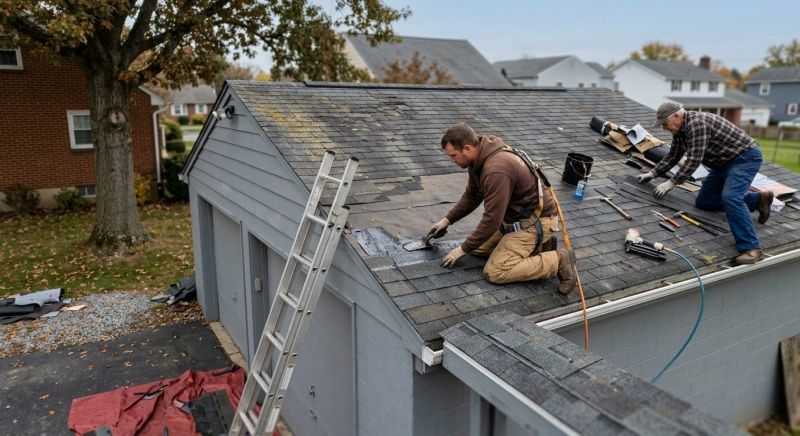 House Roof Repair in Hopewell, NJ