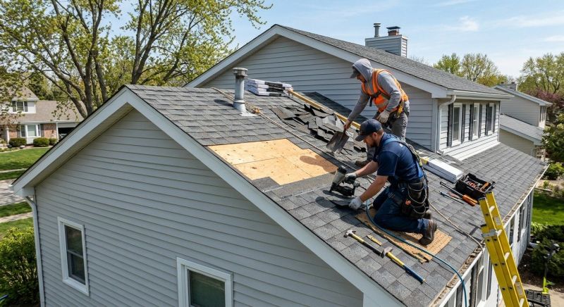 House Roof Repair in Stewartsville, NJ