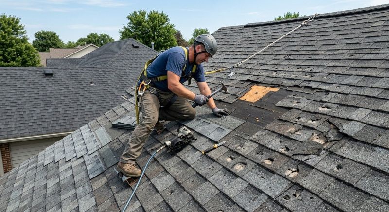 House Roof Repair in Stewartsville, NJ