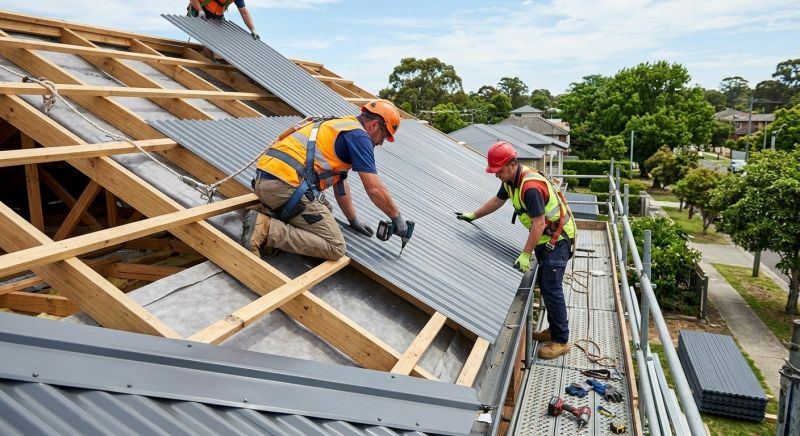 Metal Roof Installation in Fairless Hills, PA