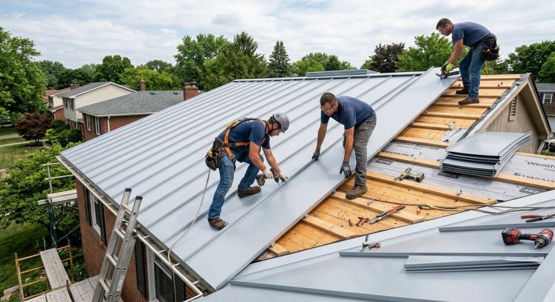 Metal Roof Installation in Middlesex, NJ