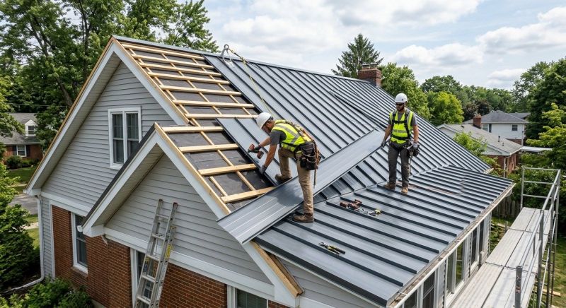 Metal Roof Installation in Warren, NJ