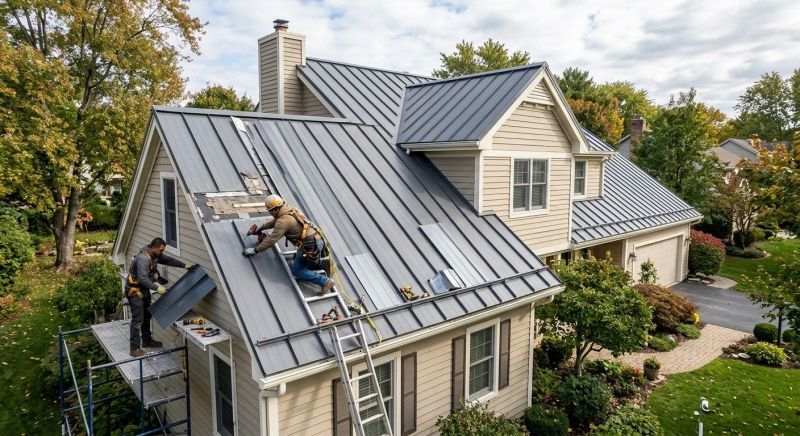 Metal Roof Repair in Hunterdon County, NJ