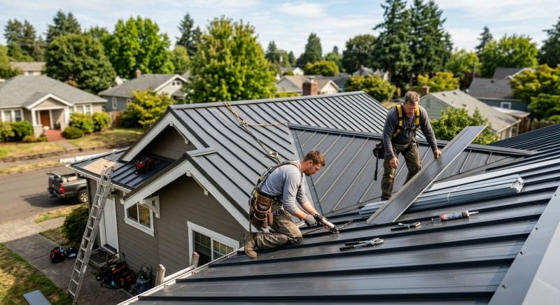 Metal Roof Repair in New Hope, PA