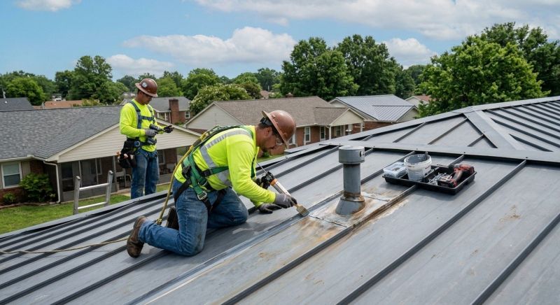 Metal Roof Repair in Ottsville, PA