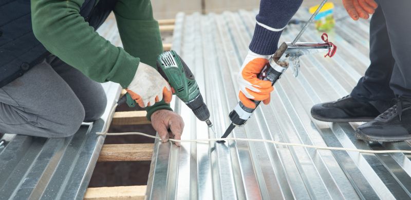 Metal Roof Repair in Ottsville, PA