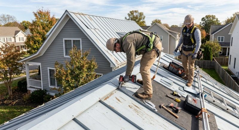 Metal Roof Repair in Stirling, NJ