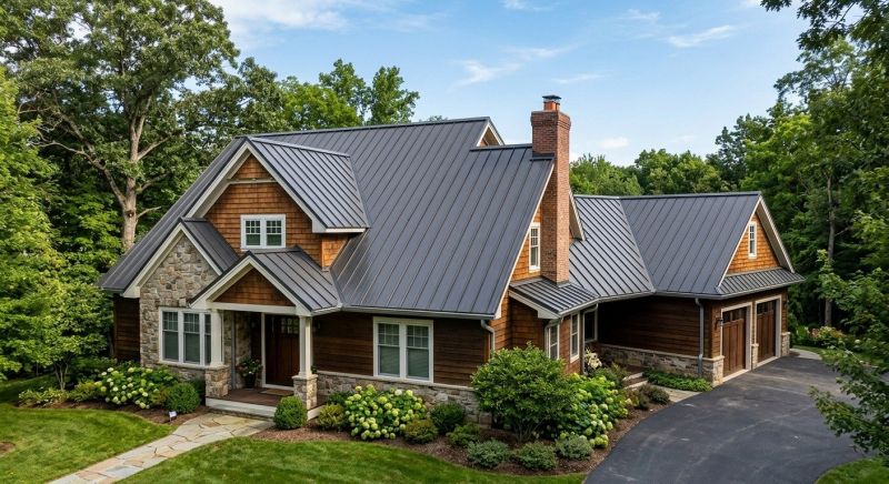 Metal Roof Replacement in Ottsville, PA