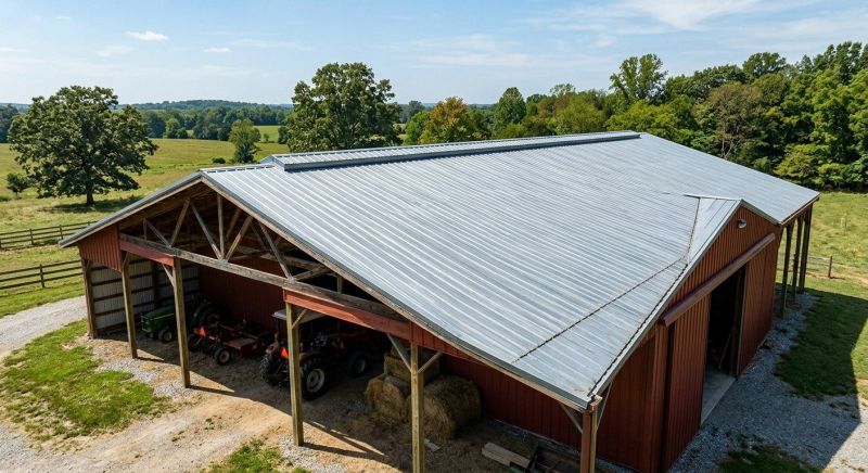 Pole Barn Roof Repair in Annandale, NJ