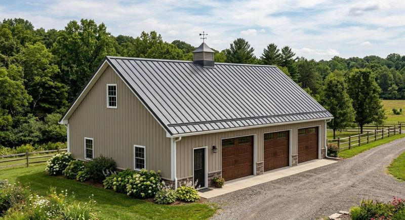 Pole Barn Roof Repair in Long Valley, NJ