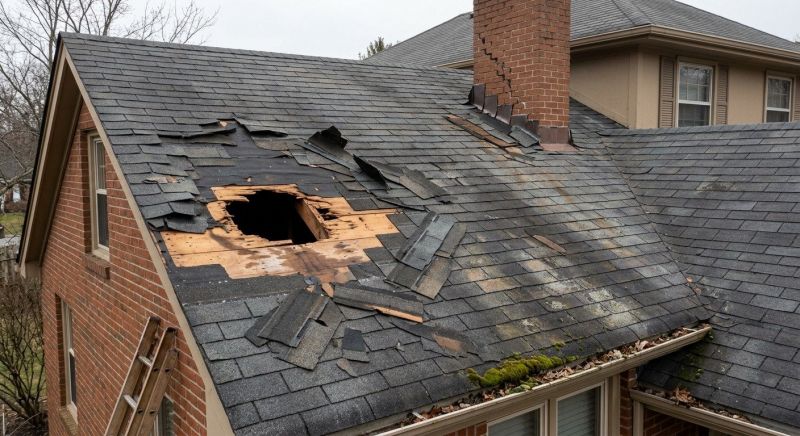 Roof Damage Repair in Upper Black Eddy, PA